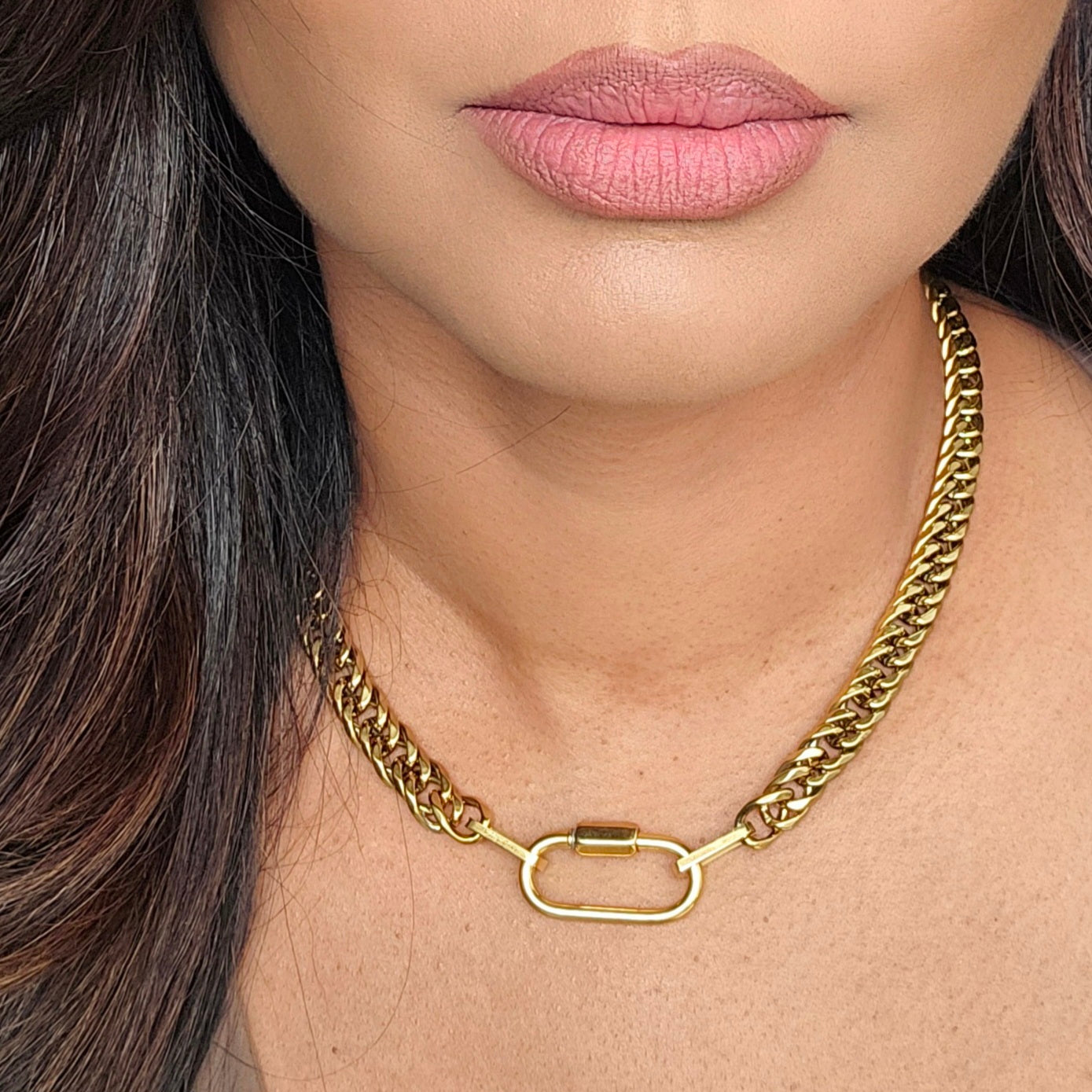 CHUNKY CHAIN-LINK NECKLACE