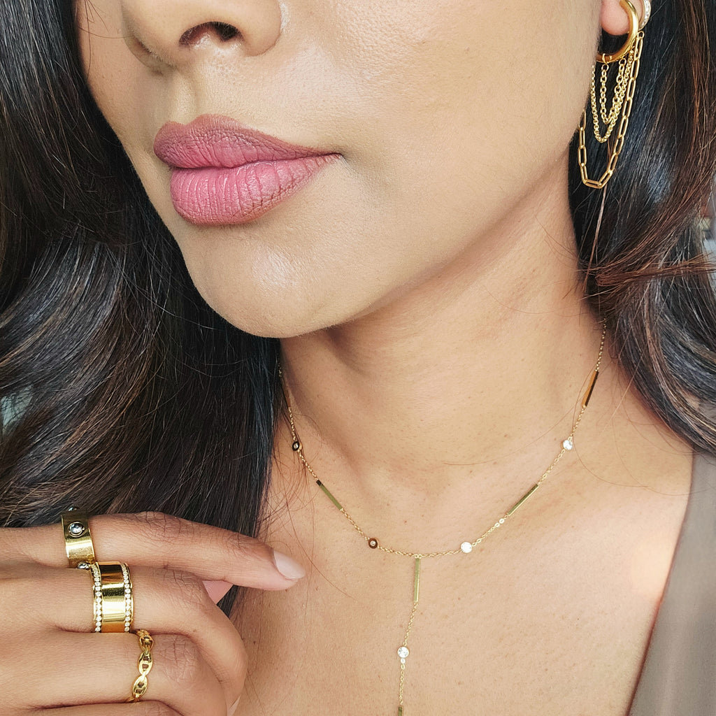MILO EARRINGS EVERYDAY GOLD WATER RESISTANT