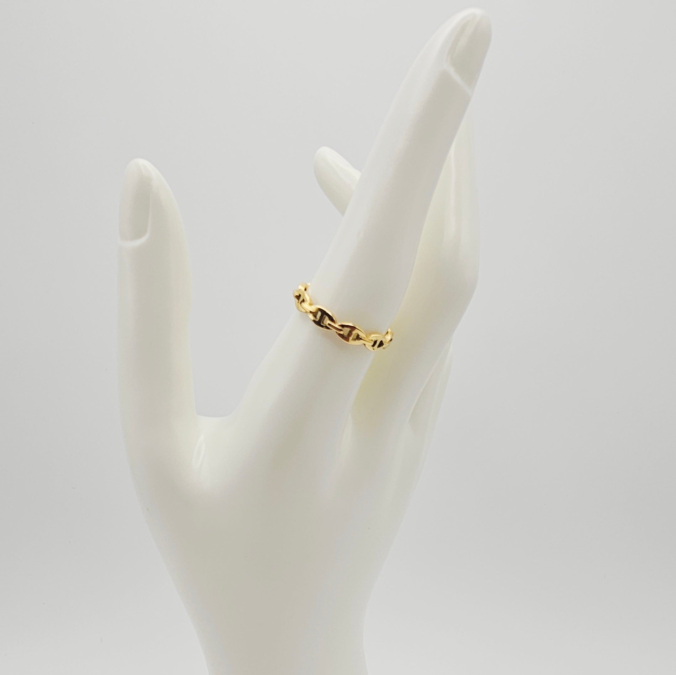 PARIS RING GOLD STACKABLE WATER RESISTANCE