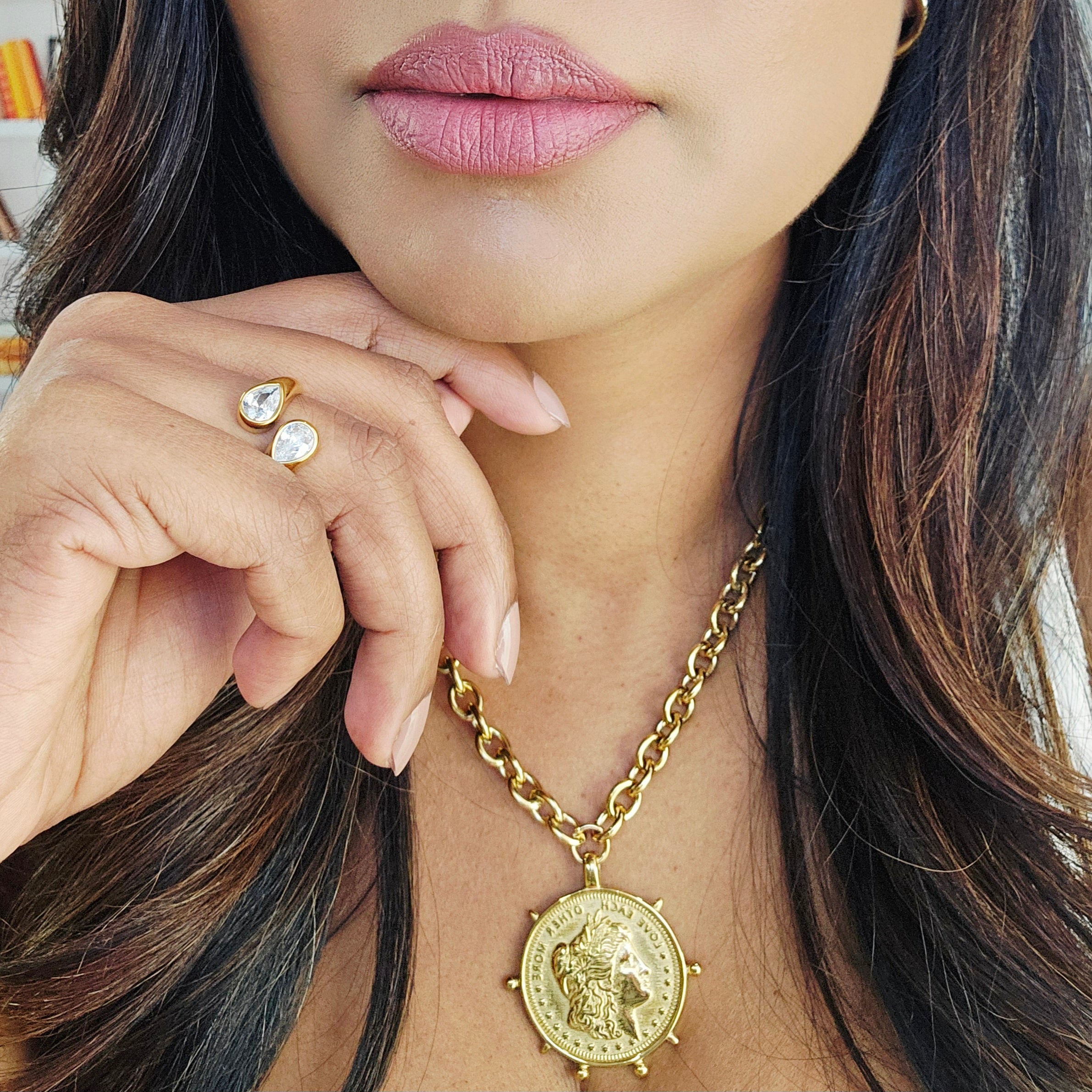 COIN GOLD NECKLACE