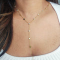 DELICATE Y NECKLACE GOLD
