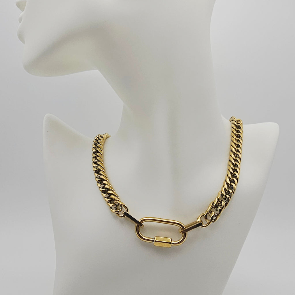 CHUNKY CHAIN-LINK NECKLACE