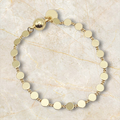 BLAKE DOT GOLD CHAIN BRACELET MAGNETIC EVERYDAY JEWELRY