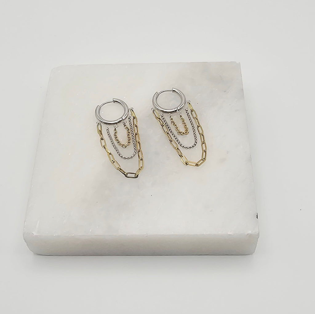 MILO EARRINGS EVERYDAY GOLD WATER RESISTANT
