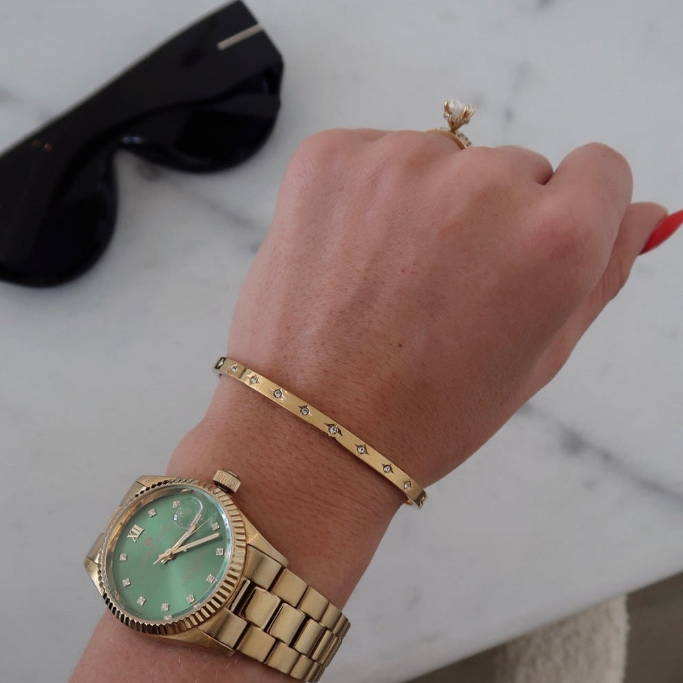 LUCY ELEGANT GOLD BRACELET STACKABLE