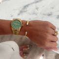 WHITNEY GOLD BRACELET WATER RESISTANT