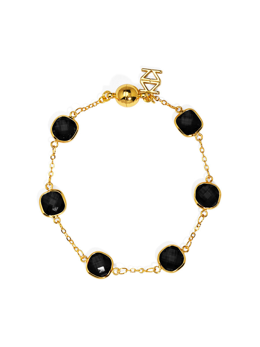 SOLARA CRYSTAL BRACELET MULTICOLOR EVERYDAY WEAR
