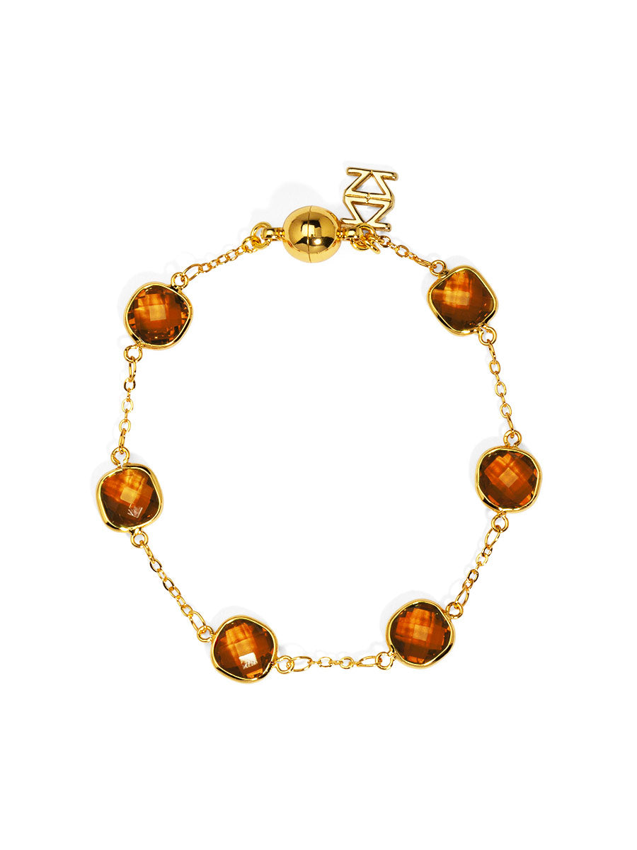 SOLARA CRYSTAL BRACELET MULTICOLOR EVERYDAY WEAR