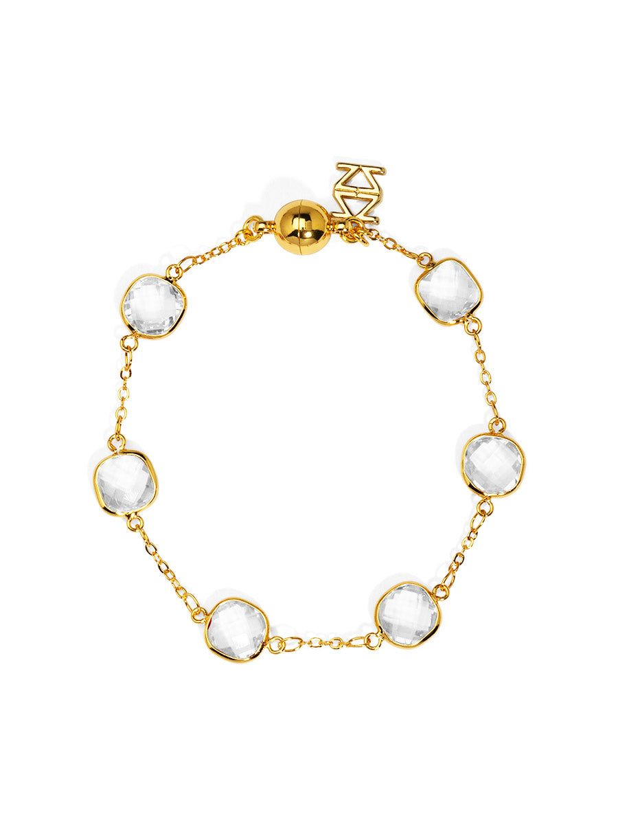 SOLARA CRYSTAL BRACELET MULTICOLOR EVERYDAY WEAR