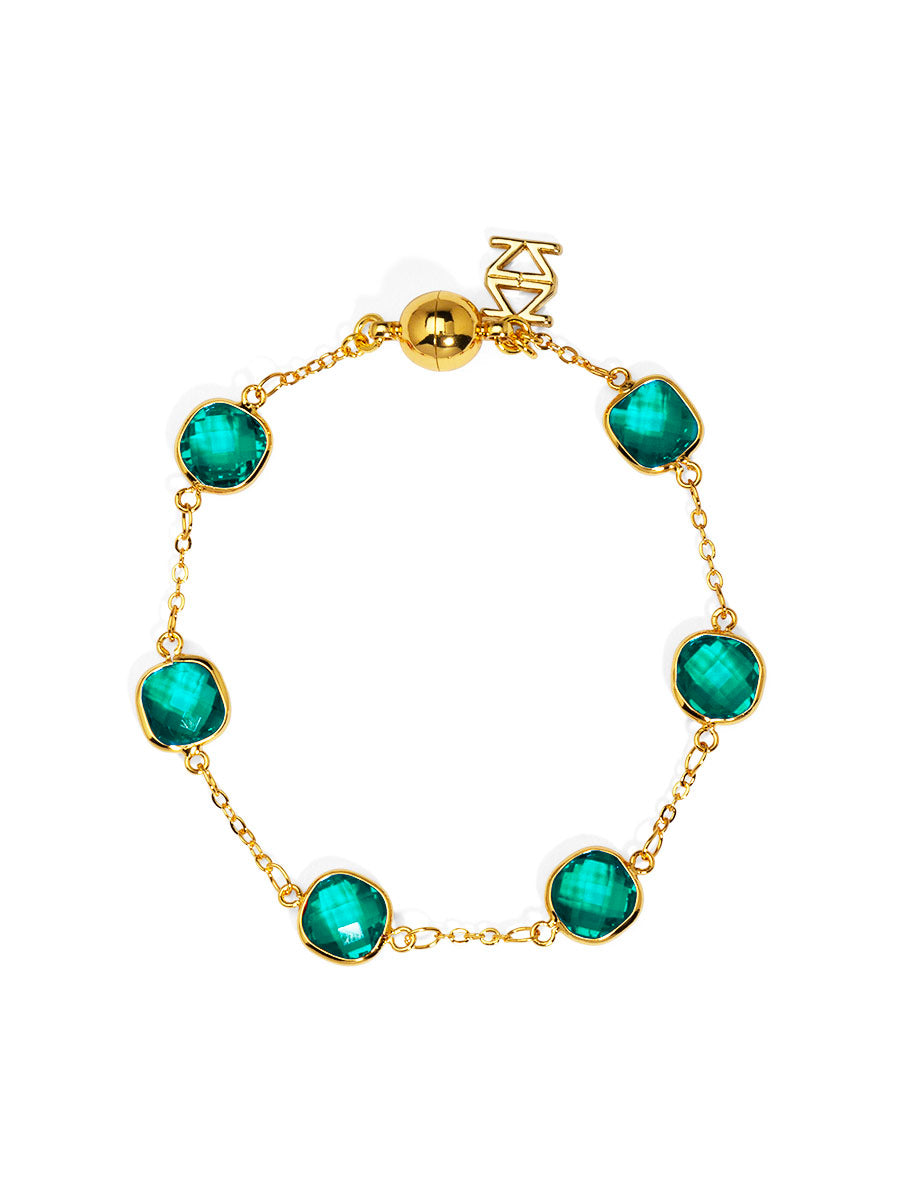 SOLARA CRYSTAL BRACELET MULTICOLOR EVERYDAY WEAR