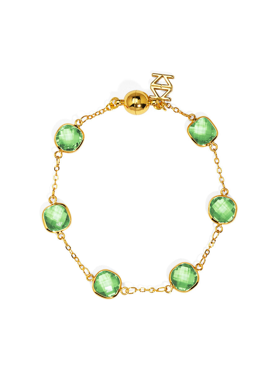 SOLARA CRYSTAL BRACELET MULTICOLOR EVERYDAY WEAR