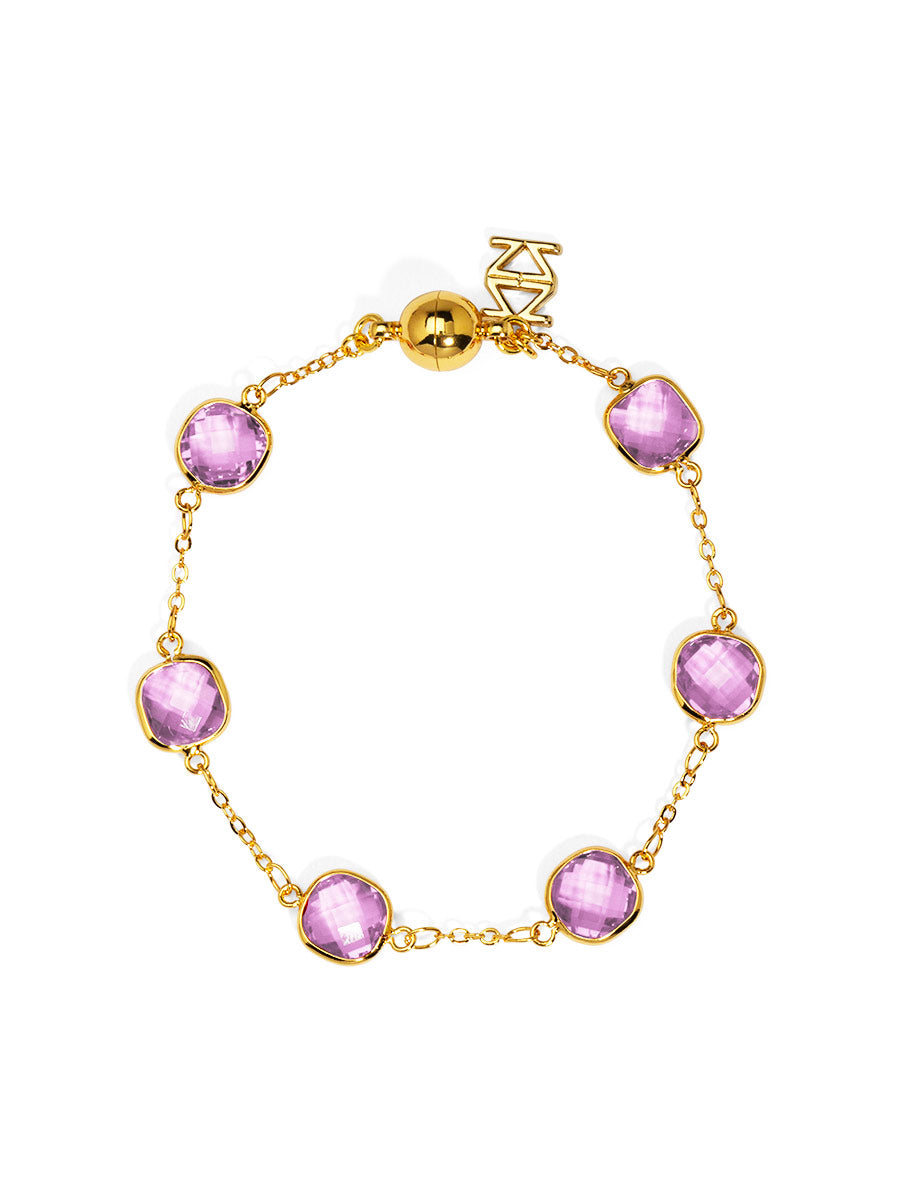 SOLARA CRYSTAL BRACELET MULTICOLOR EVERYDAY WEAR