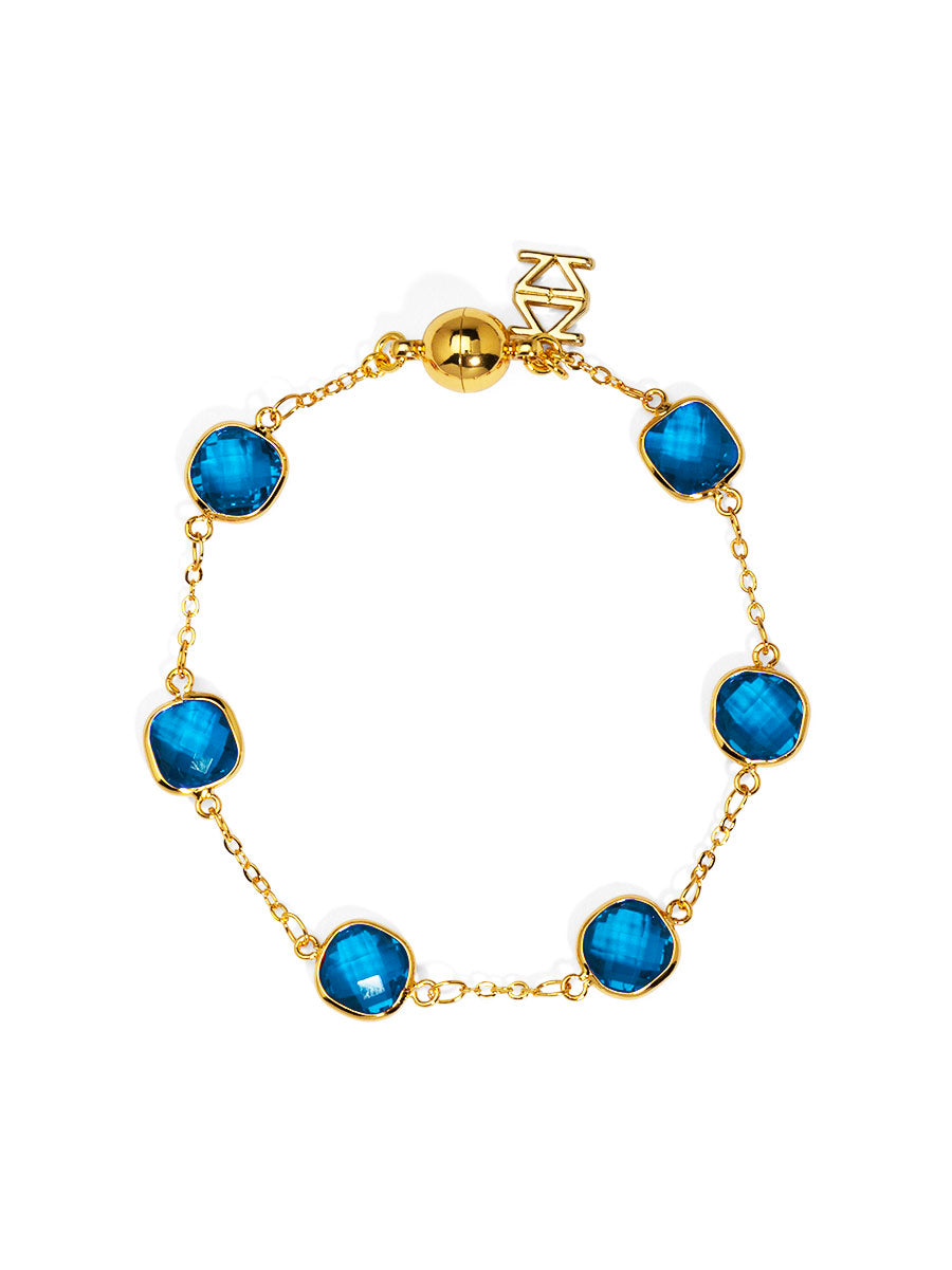 SOLARA CRYSTAL BRACELET MULTICOLOR EVERYDAY WEAR