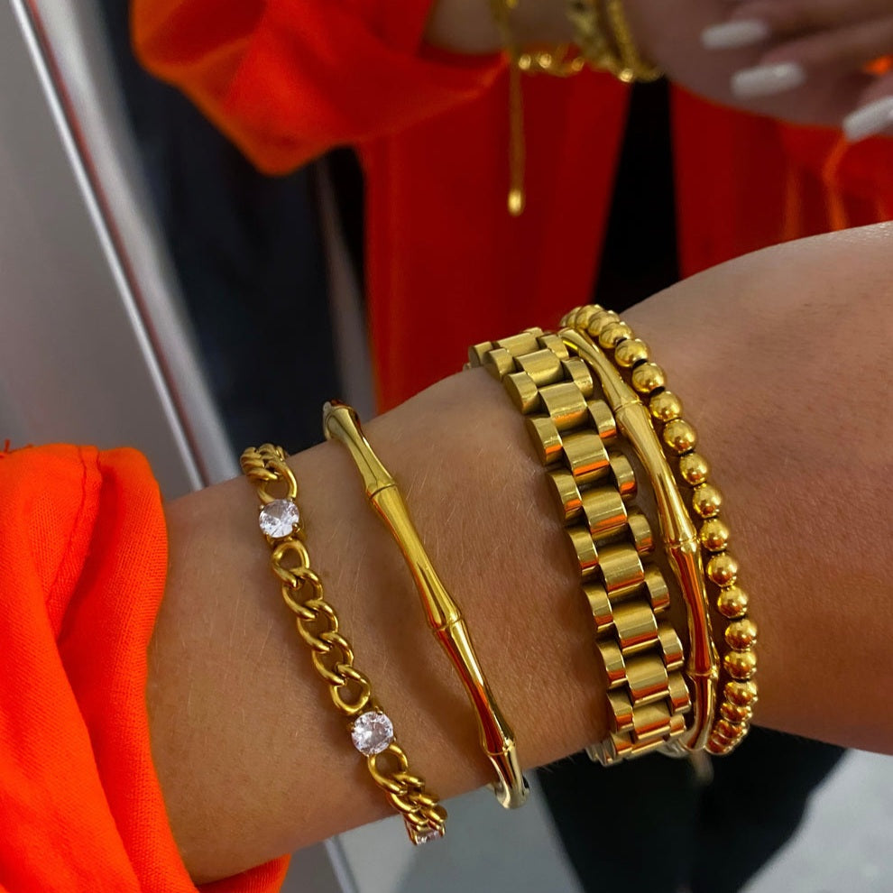 TIMELESS WATCH BRACELET GOLD
