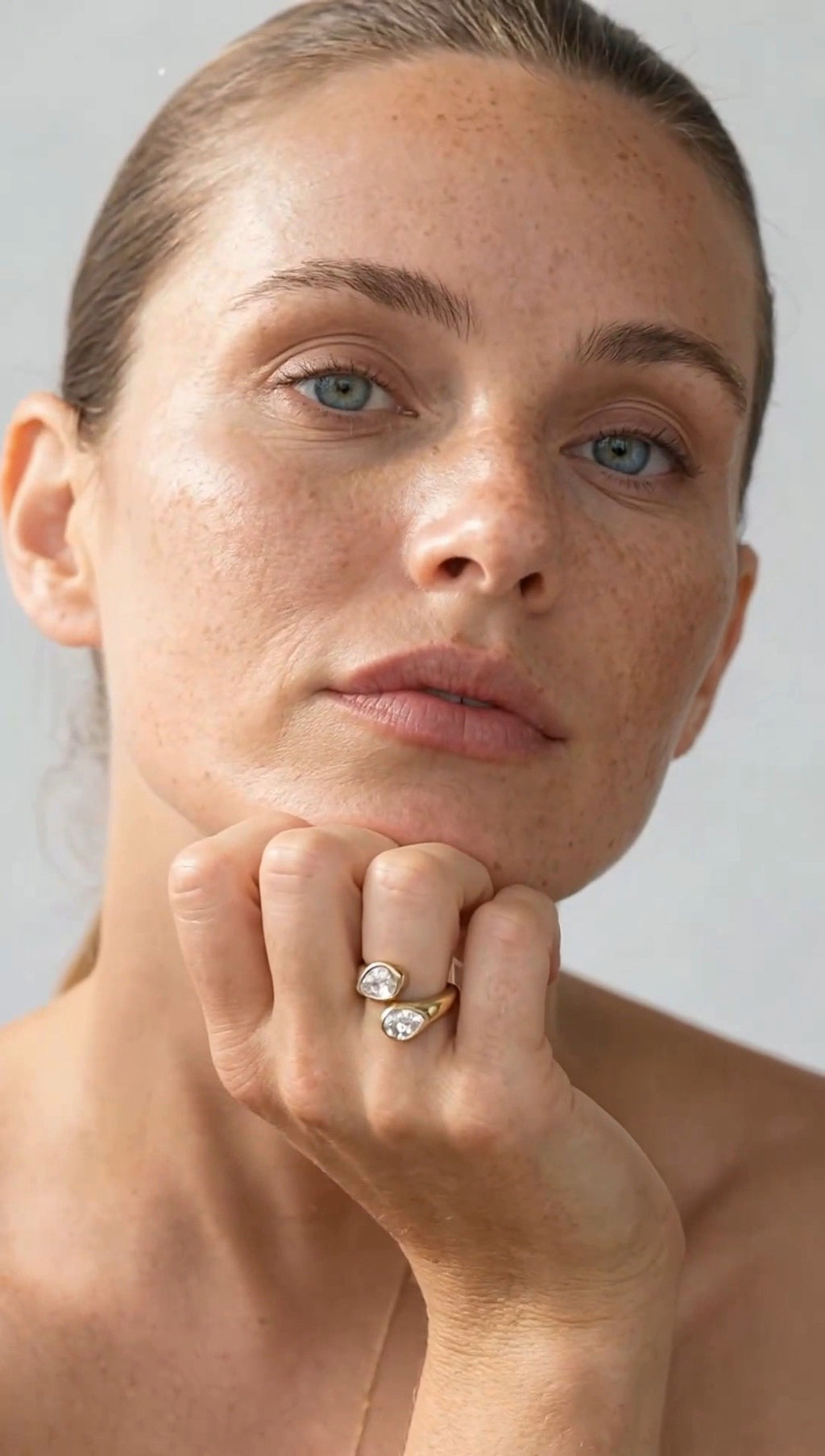 HARPER DELICATE GOLD RING WATER RESISTANT
